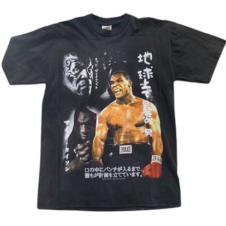 เสื้อยืดผ้าฝ้ายพิมพ์ลายแฟชั่น COSMIC MIKE TYSON TEE