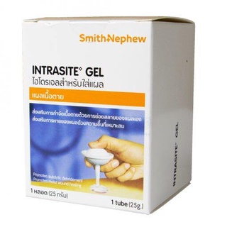 Intrasite Gel เจลสำหรับใส่แผลกดทับ ขนาด 25 กรัม Exp.21/07/2024