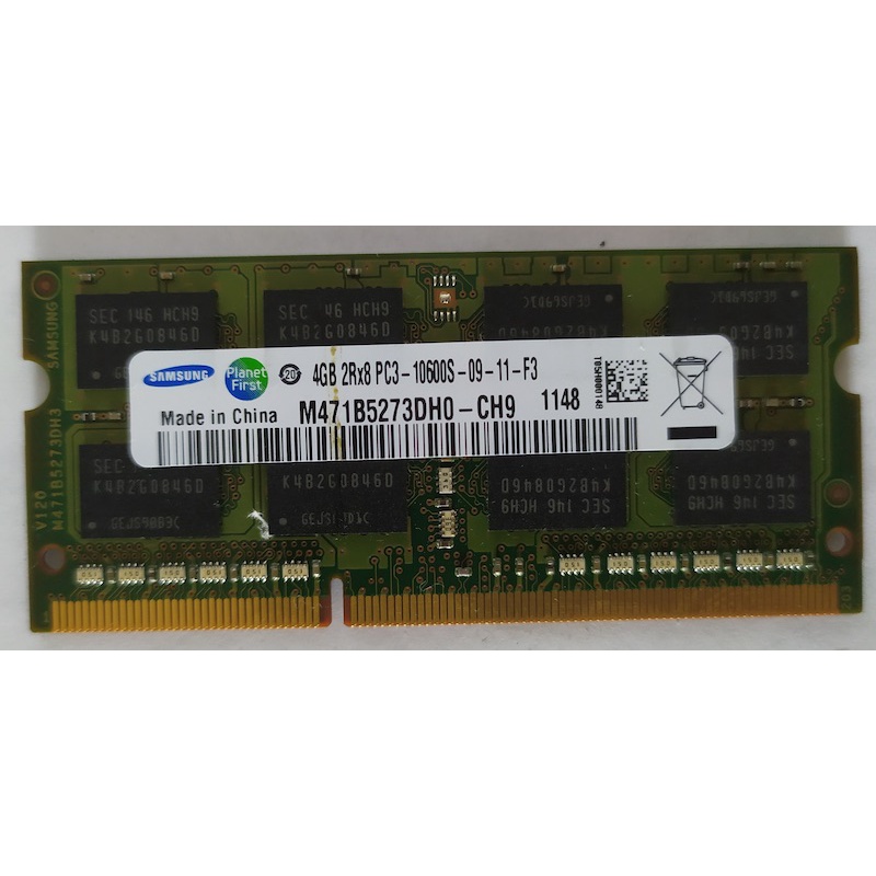 RAM 4GB Samsung PC3-10600S M471B5273DH0-CH9 61025DD8