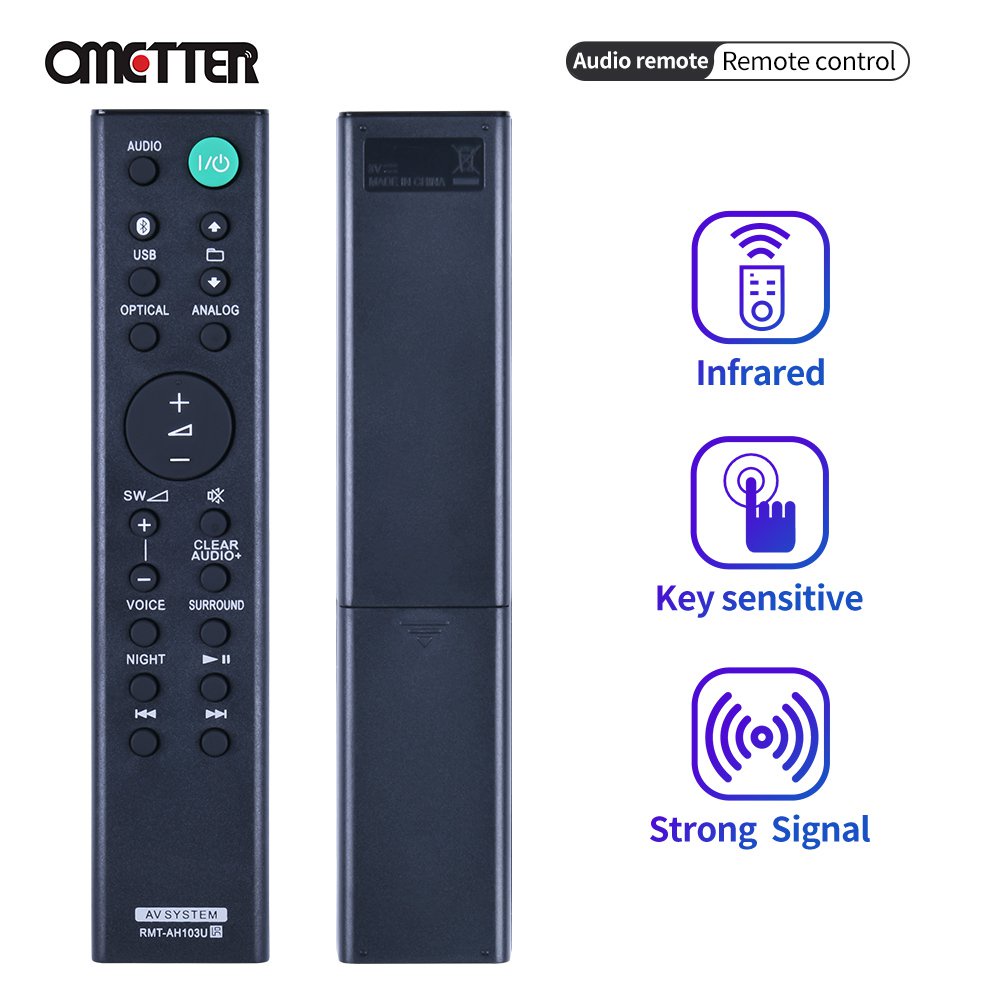สําหรับ Sony Bar音RMT-AH103U RMT-AH101U RMT-AH411U RMT-AH102U RMT-AH100U RMT-AH500U RMT-AH300U