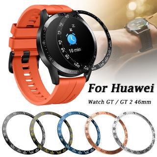 แหวนครอบหน้าปัดสแตนเลส สําหรับ huawei watch gt 2 46 มม. galaxy watch 46 มม. gear s3