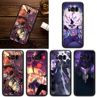 เคสโทรศัพท์มือถือ ลายการ์ตูนอนิเมะ Solo Leveling 6FVD สําหรับ Samsung S7 Edge S8 S9 S10 Plus Lite S10E