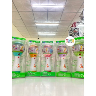 ของเล่นเขย่ามือ ลายสัตว์สุดน่ารัก สีสันสวยงามสดใส มีเสียง มีไฟ