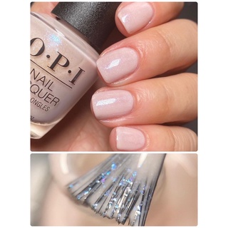 พร้อมส่ง OPI From Dusk Til Dune  สีชมพูซอฟท์พิ๊งค์มีกลิตเตอร์วิ้งบางๆ เล็กน้อย ลูกคุณผู้ดีสุด สะอาดๆ หวานๆ เลอค่า แท้ 💯%