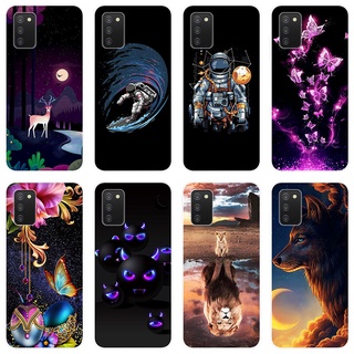 เคสสำหรับ Samsung Galaxy A03S Case Silicone Back Cover Soft Casing Samsung A03S Galaxy A03S 2021 cartoon TPU เคส