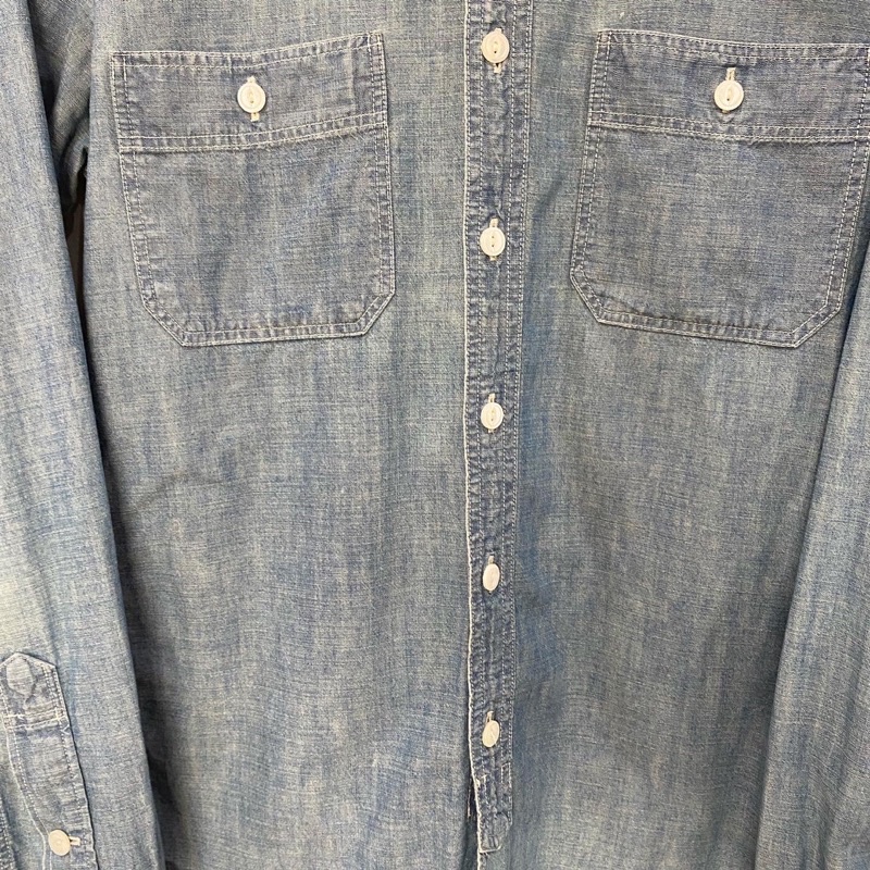 J.Crew Chinstrap Chambray Work Shirt #4