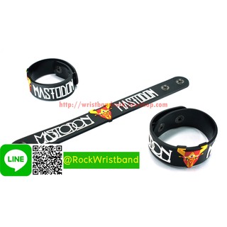 MASTODON ขายริสแบนด์  MTN263NA Wristband สายรัดข้อมือวงร็อค