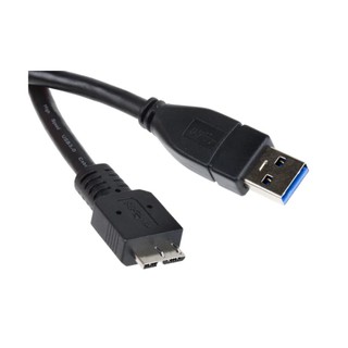 Male USB A to Male Micro USB B USB Cable, 1m, USB 3.0