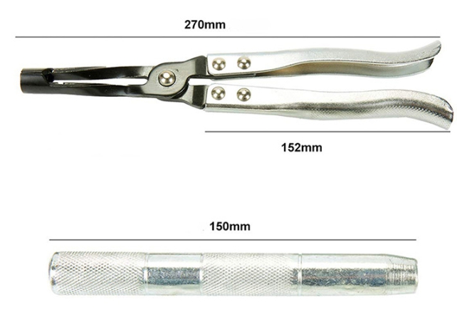 🔥พร้อมส่ง🔥คีมหนีบ ซีลวาล์ว คีมถอดใส่ซีลวาล์ว ชุดถอดใส่ซีลวาล์ว คีมถอดซีลหมวกวาล์ว คีมดึงซีลวาว  ชุด 11ชิ้น - รูปที่ 7