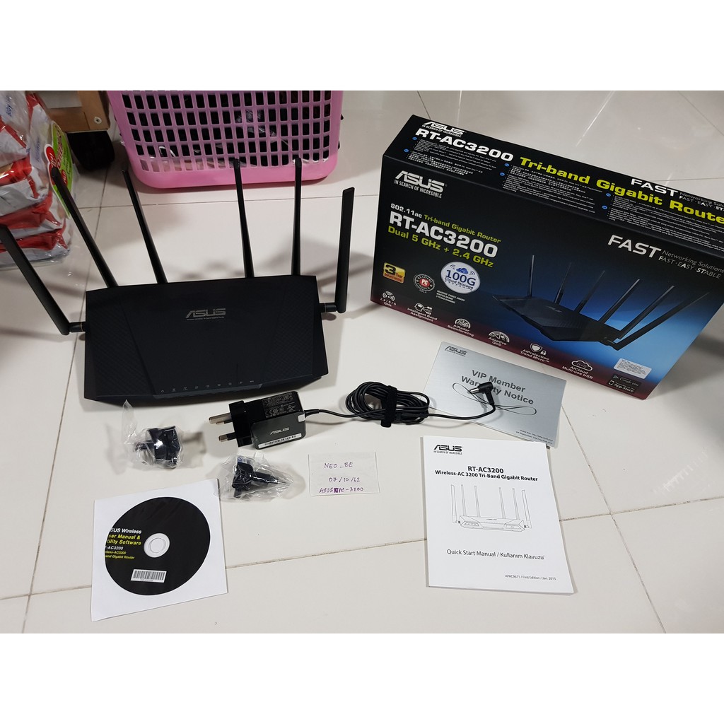 Router ASUS RT-AC3200 แรงๆ ผ่อน0 - neo_ze - ThaiPick
