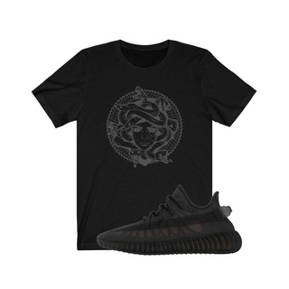 ROUNDคอลูกเรือNeckเสื้อยืด คอกลม พิมพ์ลาย Match Yeezy Boost 350 V2 Mono Cinder 2022 แฟชั่นคลาสสิก-4XL