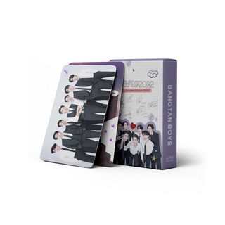 BTS 2022FESTA Photocard Bangtan Boys 2021FESTA Lomo Card Postcard 55 ชิ้น ต่อกล่อง