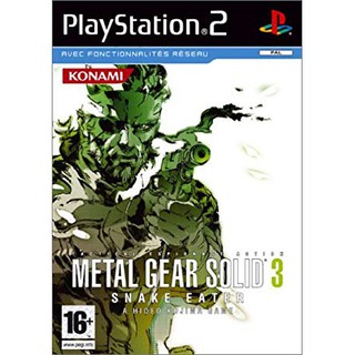 แผ่น PS2 Metal Gear Solid 3