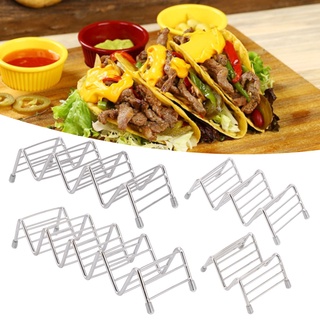 Helper Homemall Taco Holder 304 ถาดสแตนเลสสําหรับวางแพนเค้กร้านอาหาร