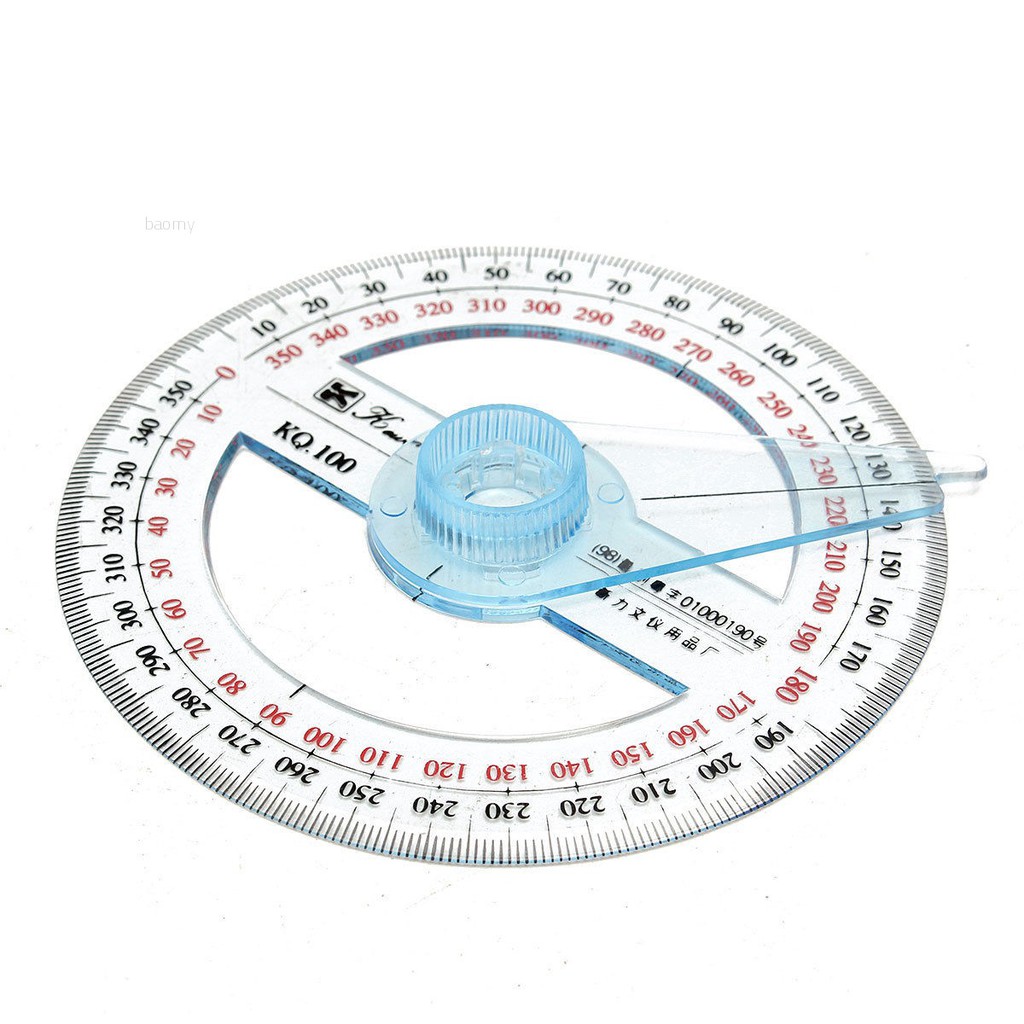 Baomy ใหม่ เครื่องโปรแทรกเตอร์วัดมุม 360 องศา เส้นผ่าศูนย์กลาง 10 ซม. ...