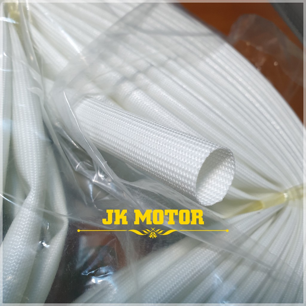 ปลอกสายใยแก้วเคลือบซิลิโคน 1 มิล ม้วน 200 ม. ปลอกทนความร้อน ท่อทนความร้อน ปลอกหุ้มสายไฟ ปลอกหุ้มทองแดง Fiberglass - รูปที่ 5