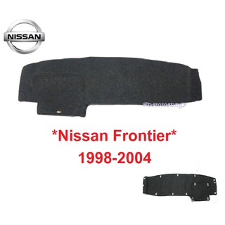 พรมปูคอนโซลหน้ารถ Nissan Frontier 1998-2005 กระบะ นิสสัน ฟรอนเทียร์ พรมปูแผงหน้าปัด พรมหน้ารถ พรมคอนโซล คอนโซน พรม พรมรถ