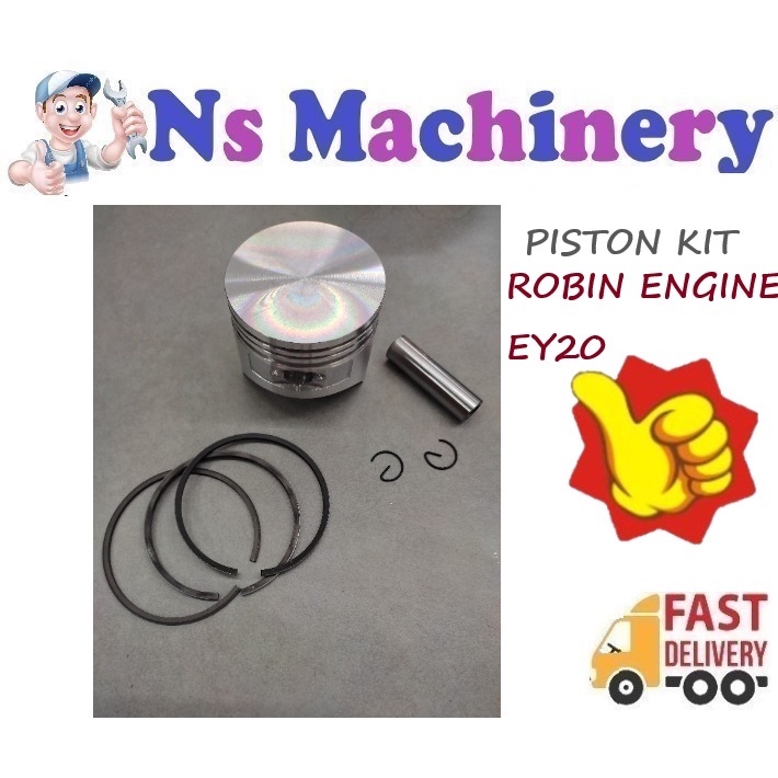 ชุดแหวนลูกสูบเครื่องยนต์ Robin Ey20/ชุดลูกสูบ Ey20