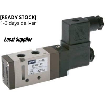 YPC SF4101-IP โซลินอยด์วาล์ว 5/2 ทิศทาง 24VDC