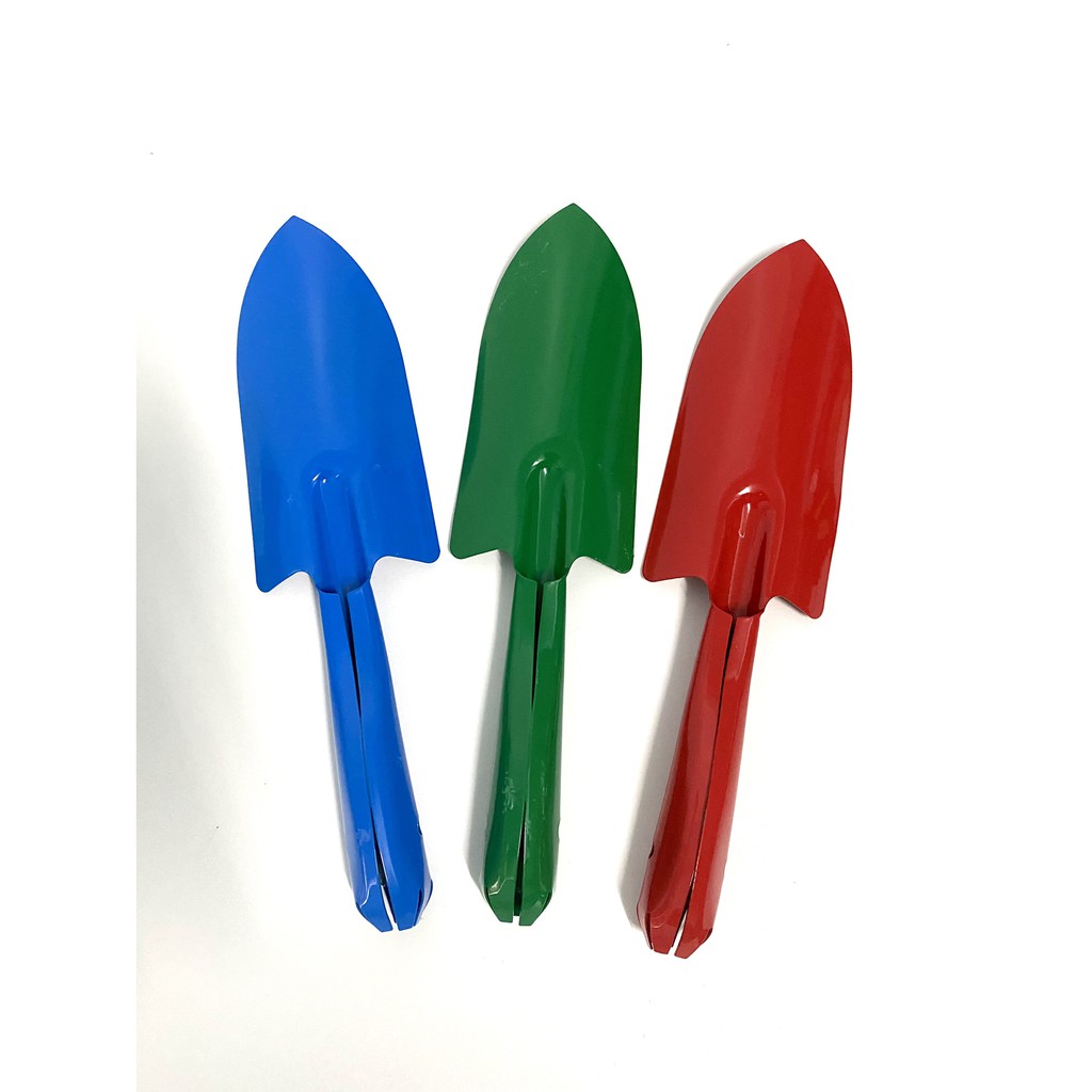 ช้อนพรวนดิน ปลูกต้นไม้ พลั่วเล็กใช้งานในสวน (1อัน คละสีให้)