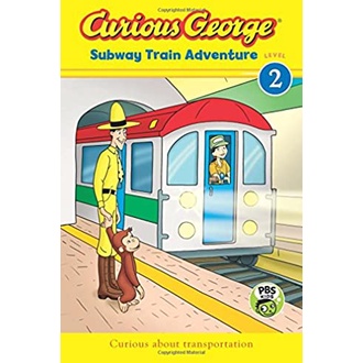 Curious George Subway Train Adventure (Curious George Early Readers) (Media Tie In)