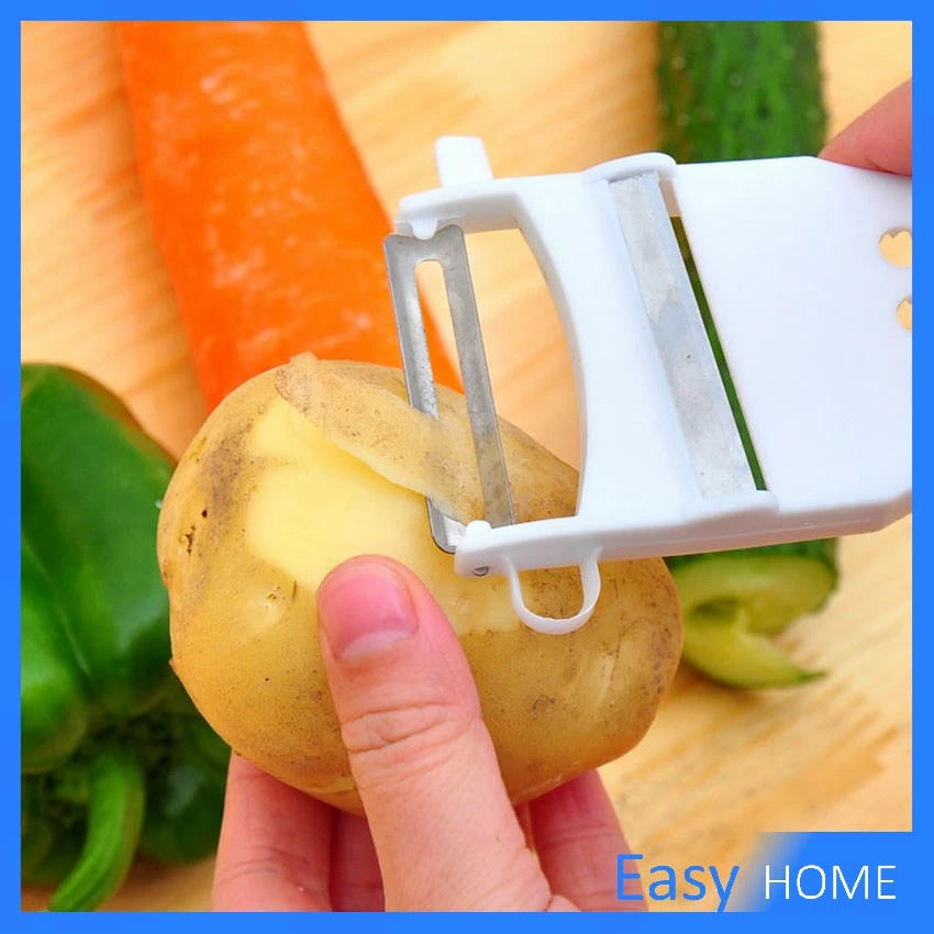 มีดปอกผลไม้ ที่ขูดมะละกอ เครื่องตัดผักเอนกประสงค์ 5in1 Veggie Chopper thumbnail 9