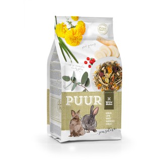 PUUR Rabbit Sensitive (800g) อาหารกระต่าย สูตรดาวเรือง หัวผักกาด ช่วยระบบย่อยและทางเดินปัสสาวะ