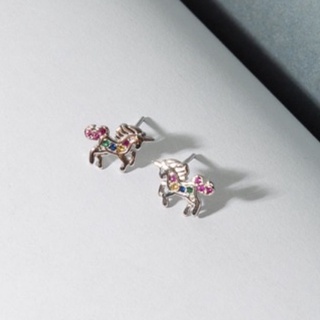 Lapaire | Unicorn stud earring 🦄 ต่างหู