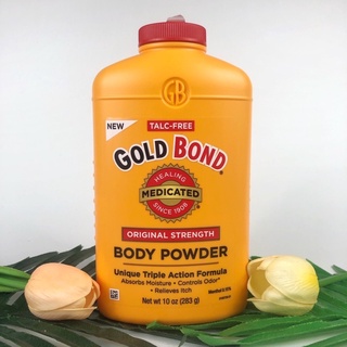 สินค้าขายดี‼️Gold Bond Healing Medicated Body Powder🇺🇸 แป้งทาตัวบรรเทาอาการคันตามร่างกาย ให้ความเย็นแบบสบายผิว ดับร้อน