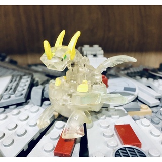 Bakugan Bakucrystal Clear Neo Dragonoid (yellow horn) #บาคุกัน