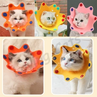 🐱 ปลอกคอกันเลีย คอลล่าแมว ปลอกคอป้องกันรอยขีดข่วนและป้องกันการเลีย ปลอกคอสัตว์เลี้ยง