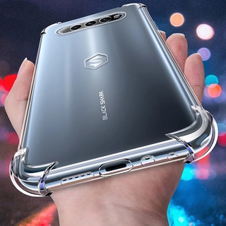Xiaomi Black Shark 4 4s Pro 3 3S 2 คริสตัลใส เคสใส ป้องกันรอยขีดข่วน กันกระแทก TPU