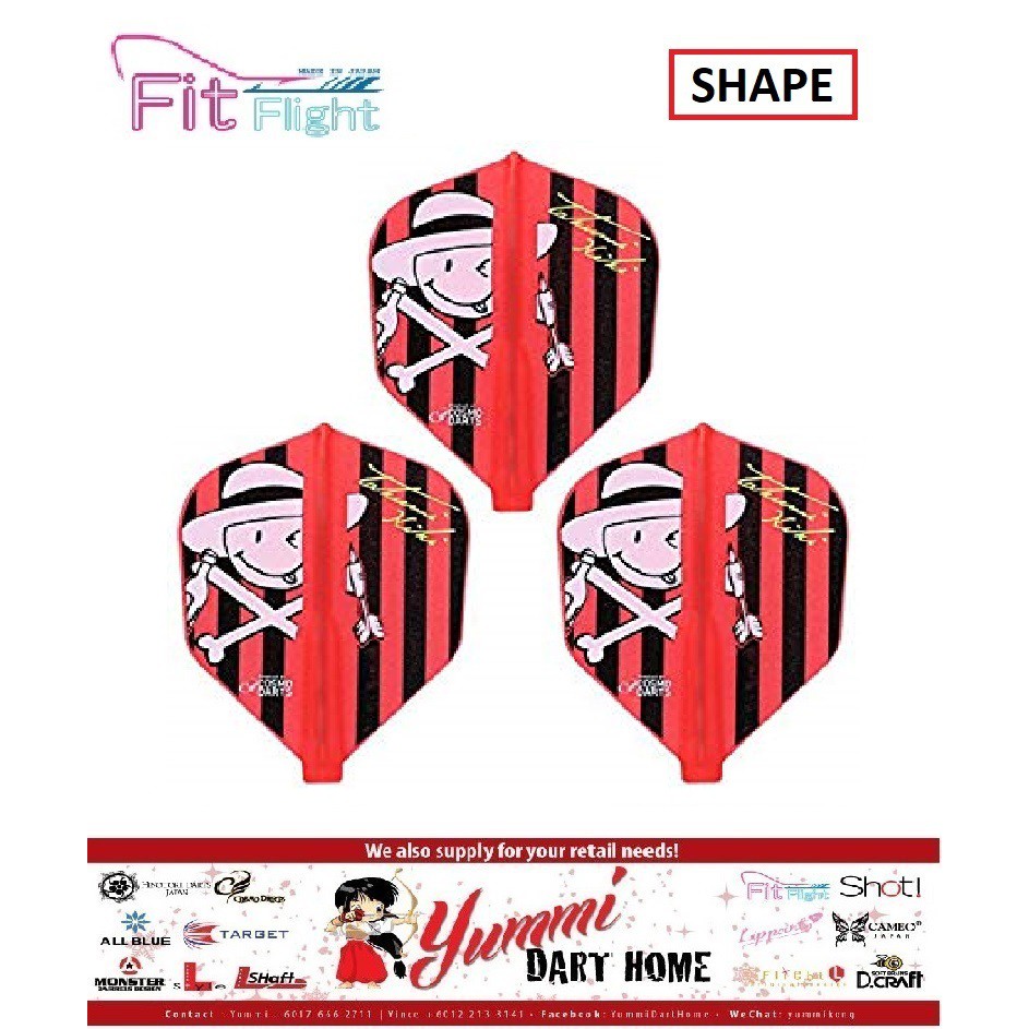 COSMO FIT FLIGHT - DART FLIGHT - FIT FLIGHT PLAYER - TAKUMI NIKI (SHAPE)