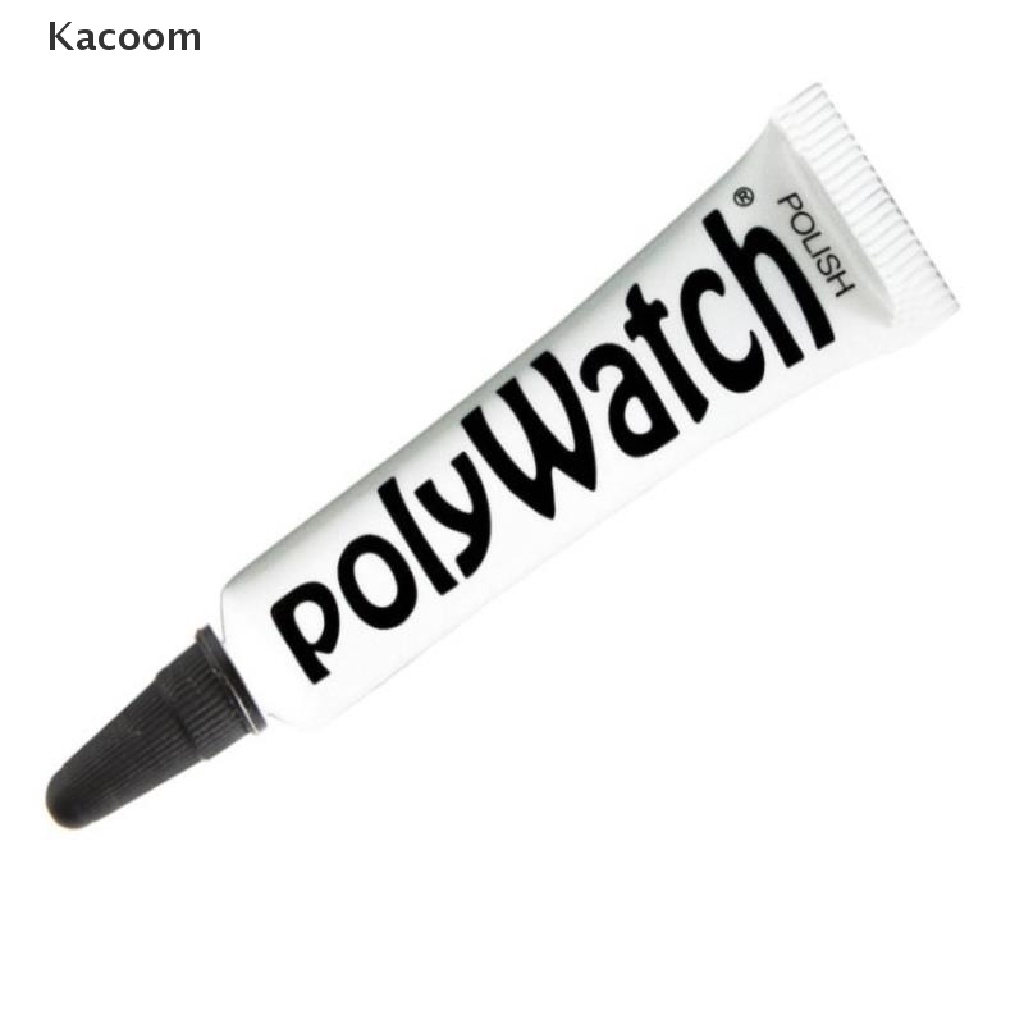 2 PCS POLYWATCH SCRATCH REMOVAL Plastic/Acrylic Watch Crystals Glasses  Repair Vintage