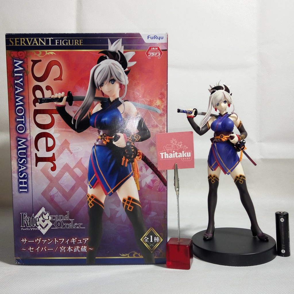 Fate Grand Order - LOT JP - Miyamoto Musashi Saber - Servant Figure - ฟิกเกอร์ Figure โมเดล Model An