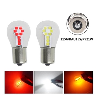 หลอดไฟเลี้ยวไฟเลี้ยวรถยนต์ P21W Ba15S Led 1156 1157 Bay15D 12V 1 ชิ้น