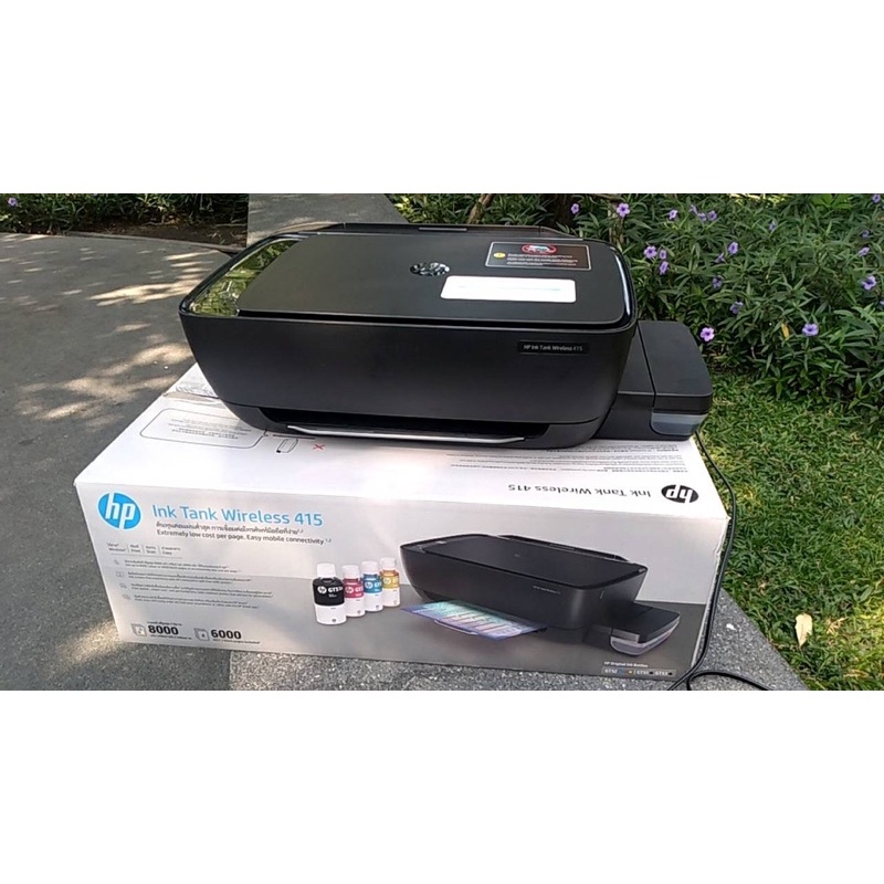 เครื่องปริ้นเตอร์ hp ink tank wireless 415