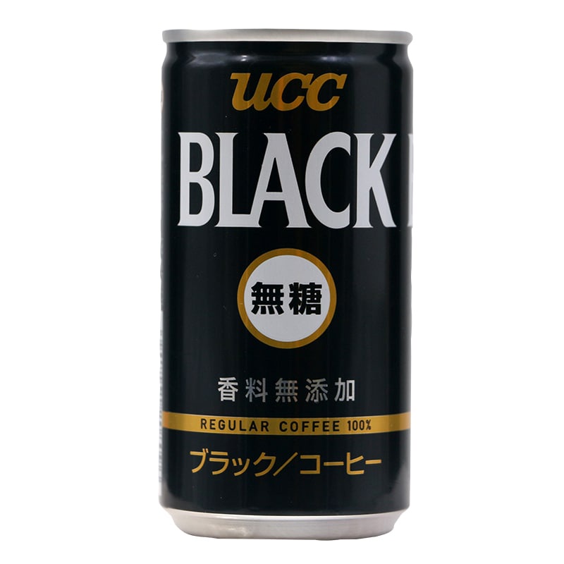 [ Free Delivery ]UCC Black Coffee Non Sugar Can 185ml.Cash on delivery
