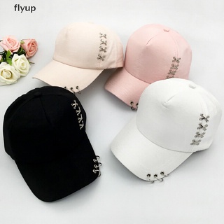 Flyup KPOP หมวกเบสบอลแฟชั่น ปรับได้ สไตล์ฮิปฮอป TH