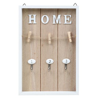 Other home accessories KEY BOX ON HOME 30X20X3.1CM BEIGE HOME LIVING STYLE Home decoration Home &amp; Furniture อุปกรณ์ตกแต่