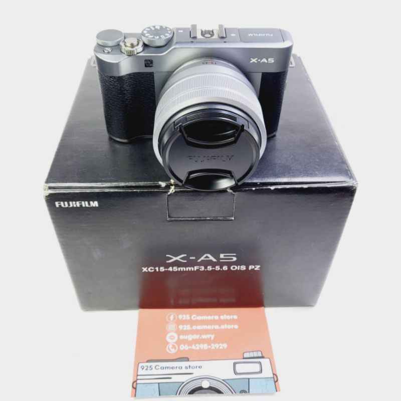 FUJIFILM XA5 Black-Silver