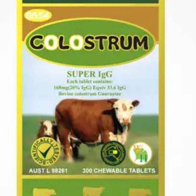 Wealthy Health Colostrum 300 เม็ด
