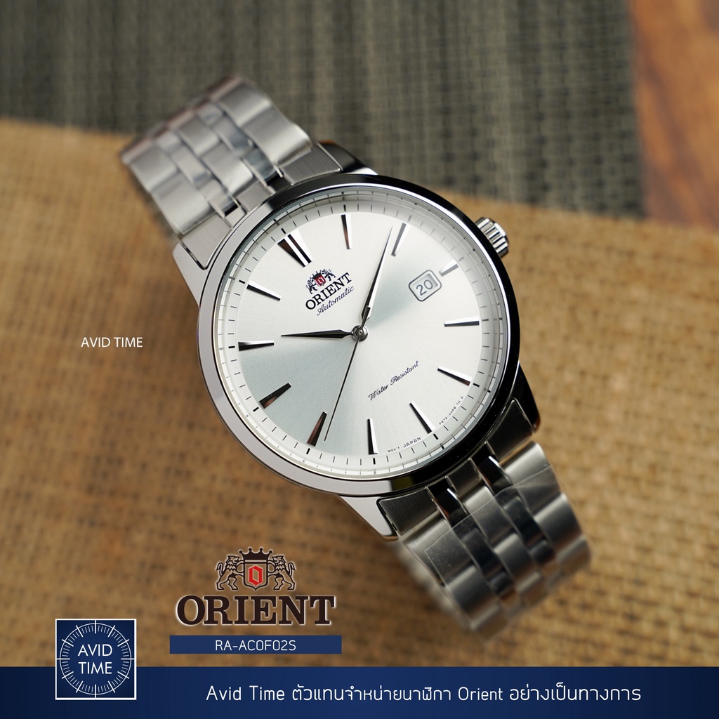 [ ออก E-Tax ได้ ] นาฬิกา Orient Contemporary Collection 41.6mm Automatic (RA-AC0F02S) Avid Time โอเรียนท์ ของแท้