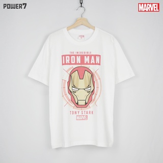 Power 7 Shop เสื้อยืดการ์ตูน ลาย มาร์เวล ลิขสิทธ์แท้ MARVEL COMICS  T-SHIRTS (MVX-030)