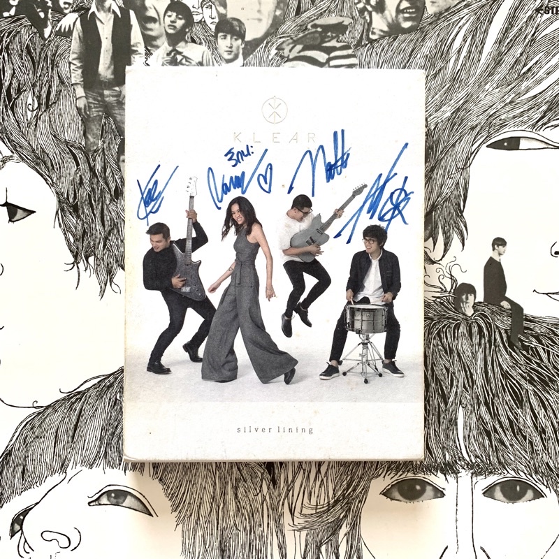CD ซีดีเพลง Klear - Silver Lining (2 CD) มีลายเซ็นต์