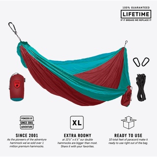 Grand Trunk Double Hammock Nylon Parachute