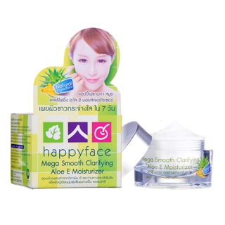 happyface Mega Smooth Clarifying Aloe E Moisturizer