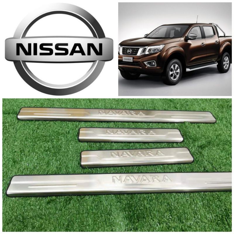 Nissan Navara NP300 แผ่นเหล็กข้าง บันไดข้าง สแตนเลส