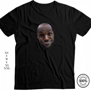 เสื้อคู่ - เอ็นบีเอ คิง เลอบรอน เจมส์ เฟซ พิมพ์เสื้อคุณภาพเยี่ยม (LA21)
