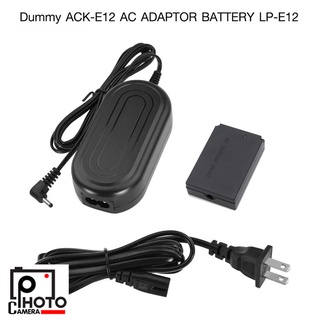 Dummy Battery ACK-E12 AC Adapter Battery LP-E12 for Canon M M2 M10 M50 M100